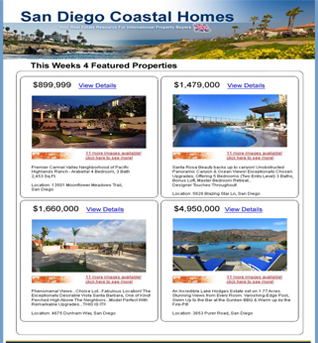 International Landing Page